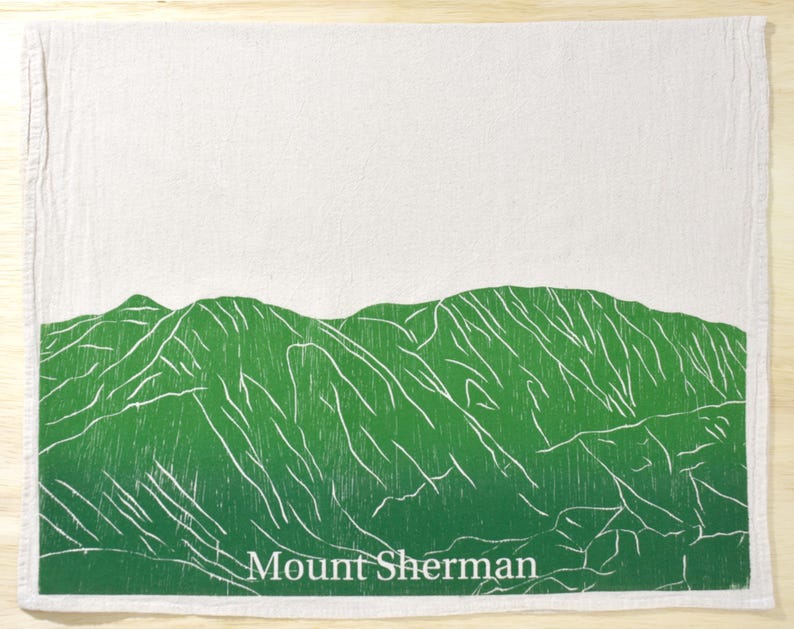 JenGStudios Mt Sherman Colorado Mountain Dish Towel - Thumbnail 2