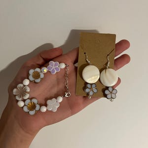 beaded earrings set
