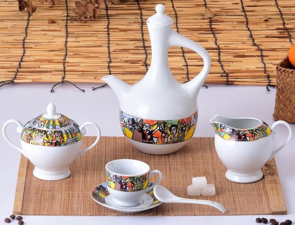 Ethiopian coffee cup - Etsy 日本