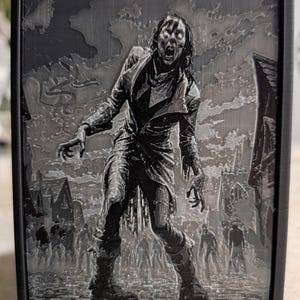 Zombie Tribal Themed 3D Printed MTG Deck Box Custom HueForged Art Panels