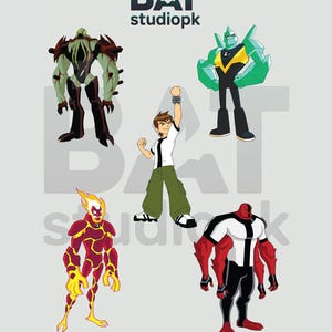 Ben 10 SVG, Ben 10 Alien Kraft svg, Ben 10 Bundle svg, Alien 10 svg, Superheld PNG, Ben 10 Aufkleber svg, Ben 10 Tumbler svg, digitales Produkt