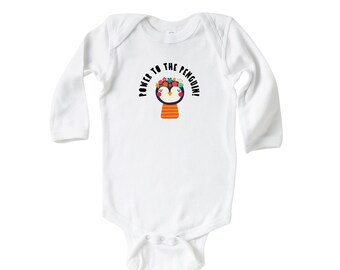 Romper "Power To The Penguin!" Goed bericht