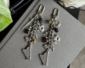 The Nesta ACOTAR Inspired Charm Chain - Bookish Charm Accessories | Kindle