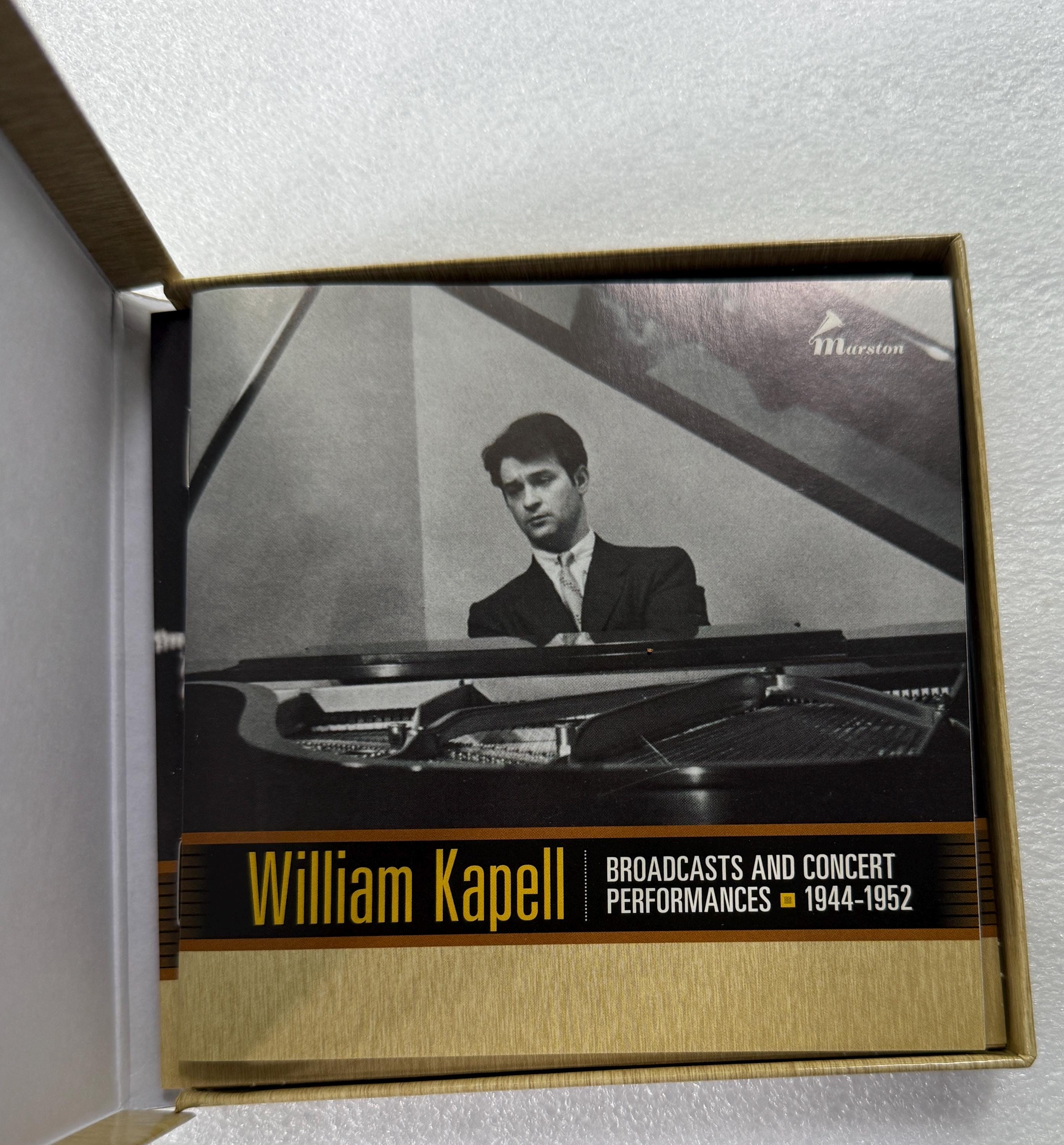 William Kapell 1944-1952 Box Set (3 X CD) - Etsy