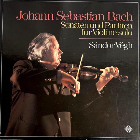 Bach Violin Sonatas & Partitas - Sandor Vegh - 3x Vinyl LP