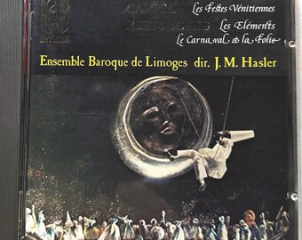 Campra, Destouches, Ens. Barroco Limoges Lyrinx LYR CD 069 Francia (CD de audio) Grabación para audiófilos