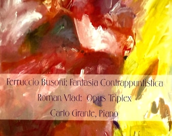 Busoni, Vlad, Carlo Grante, Piano, Music & Arts CD-1186 (CD audio)