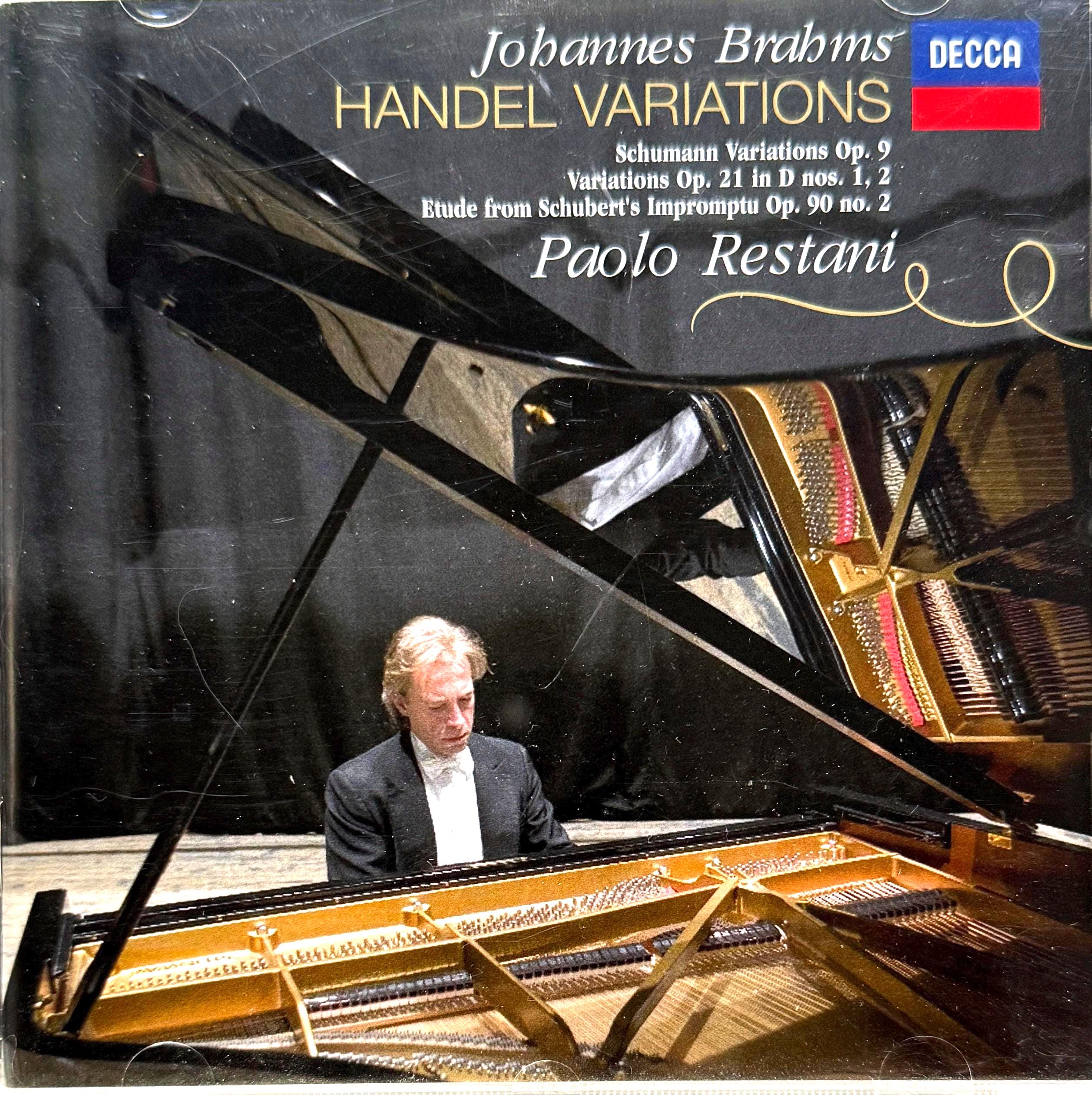 Brahms, Handel Variations, Paolo Restani, DECCA 476 4351 ( Audio