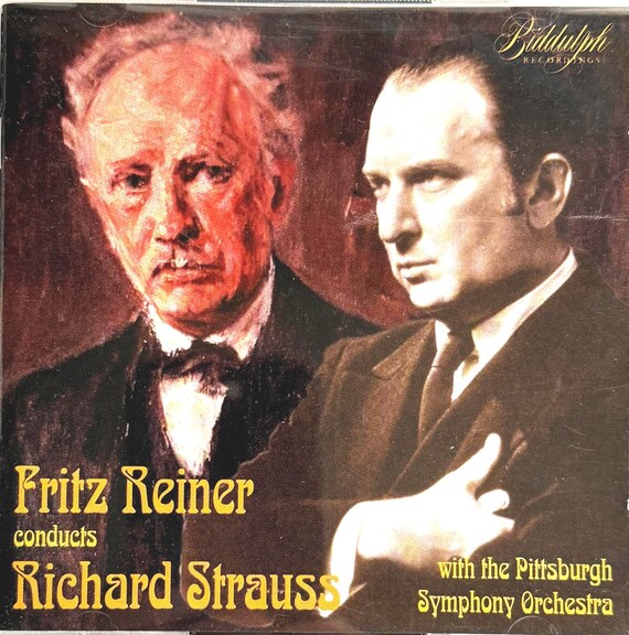 Fritz Reiner Conducts Richard Strauss, Mahler, Biddulph BID83067/8 