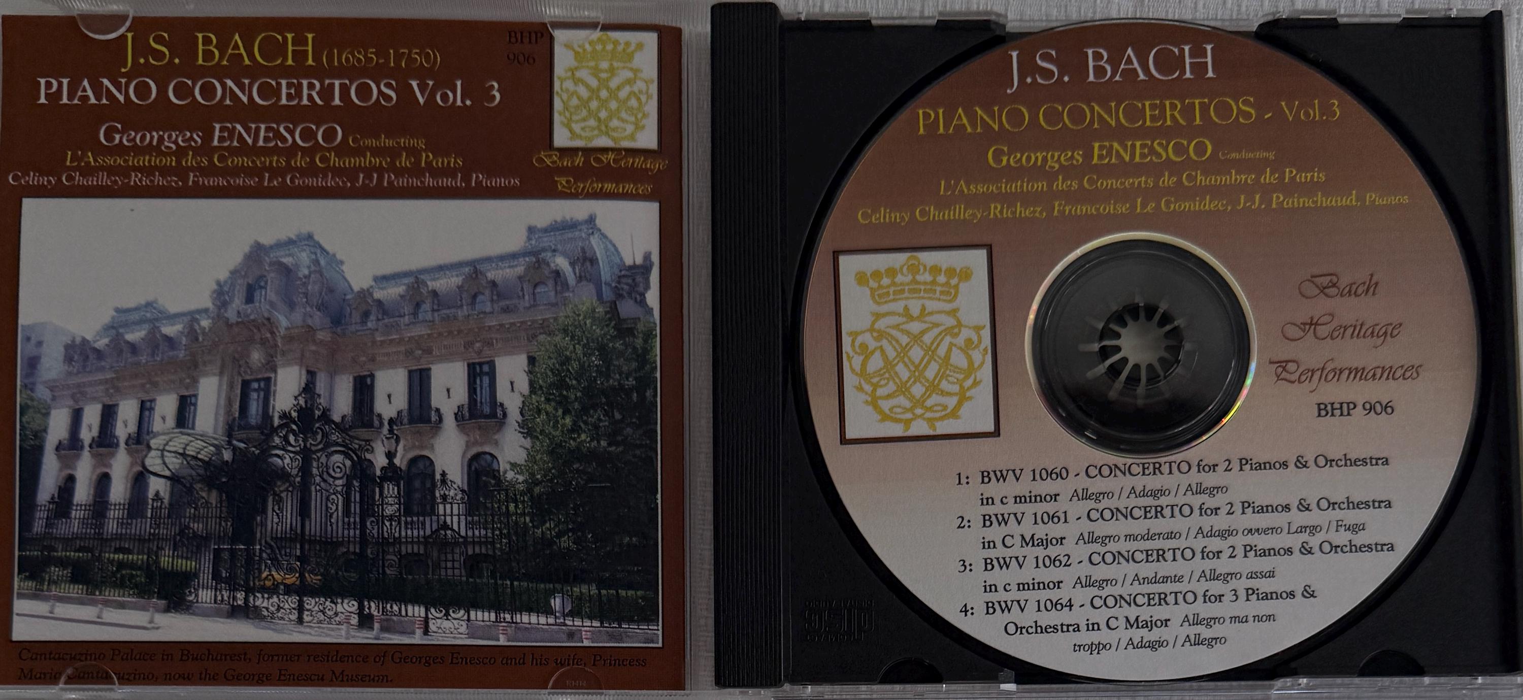 GEORGES ENESCO / J.S. BACH レコード 【公式通販】 GEORGES ENESCO / J.S. BACH レコード 【公式通販】