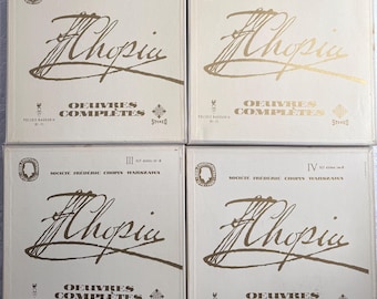 Chopin Complete Works Box Set – 18 Vinyl Lps, Telefunken, Polskie