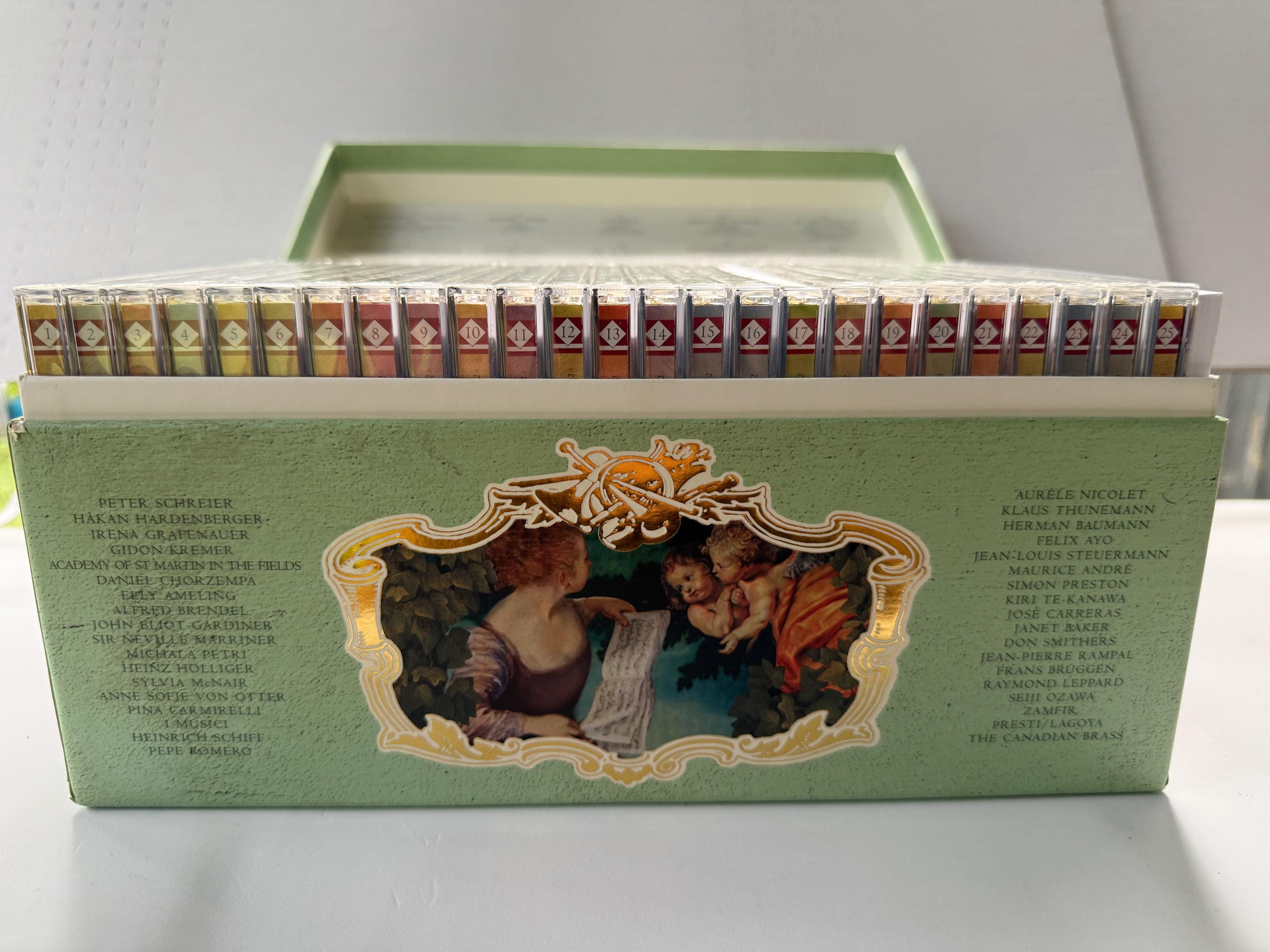 Golden Baroque Philips 454 402-2 Germany Box Set (25 X CD) - Etsy