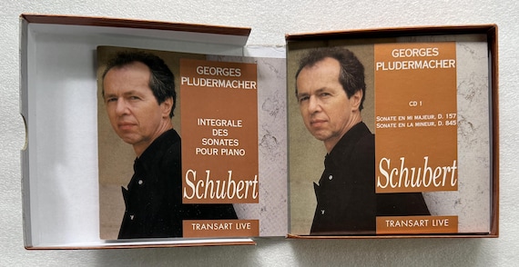 Schubert Complete Sonatas, Georges Pludermacher Transart Live TR