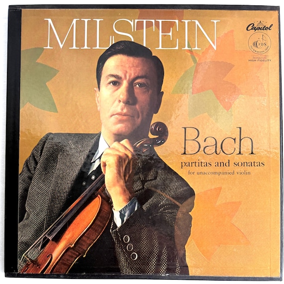 Nathan Milstein Bach Sonatas & Partitas Vinyl Box Set - 1957