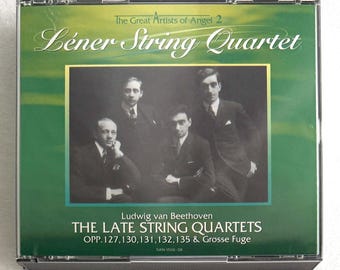 Léner String Quartet, Beethoven Late String Quartets EMI Japan ( 3