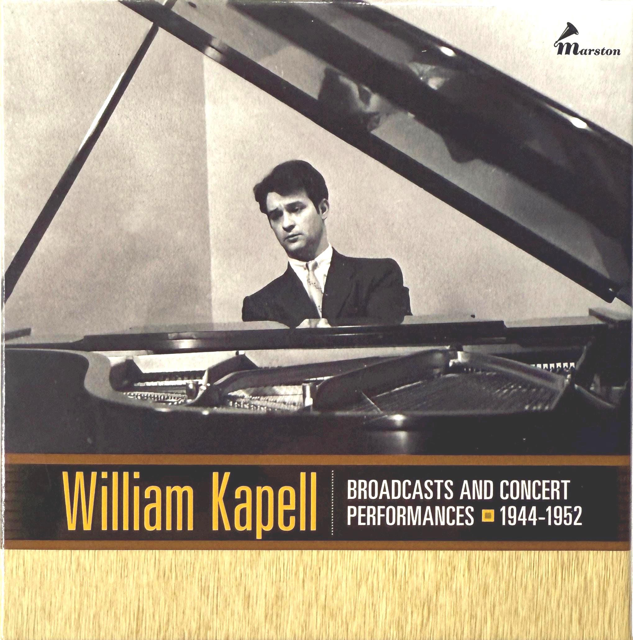 William Kapell 1944-1952 Box Set (3 X CD) - Etsy