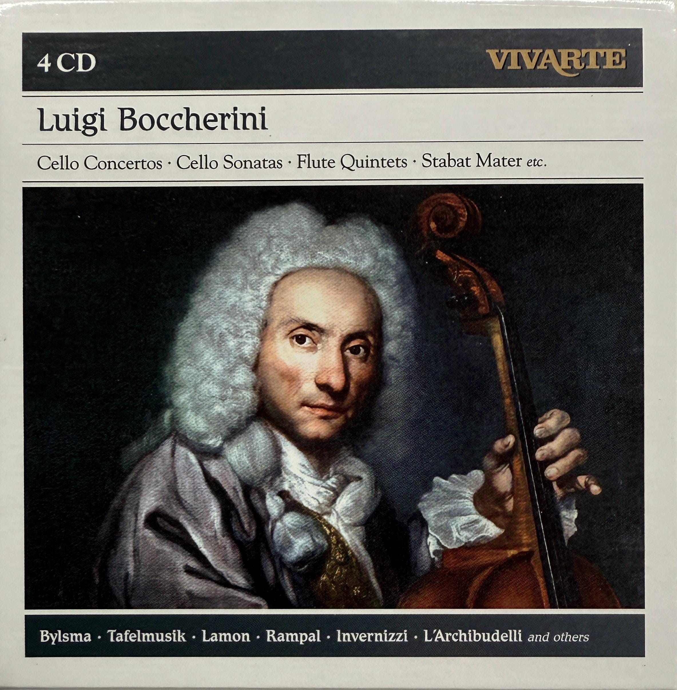 Luigi Boccherini, Cello Concertos, Sonatas, Bylsma Sony Box Set (4