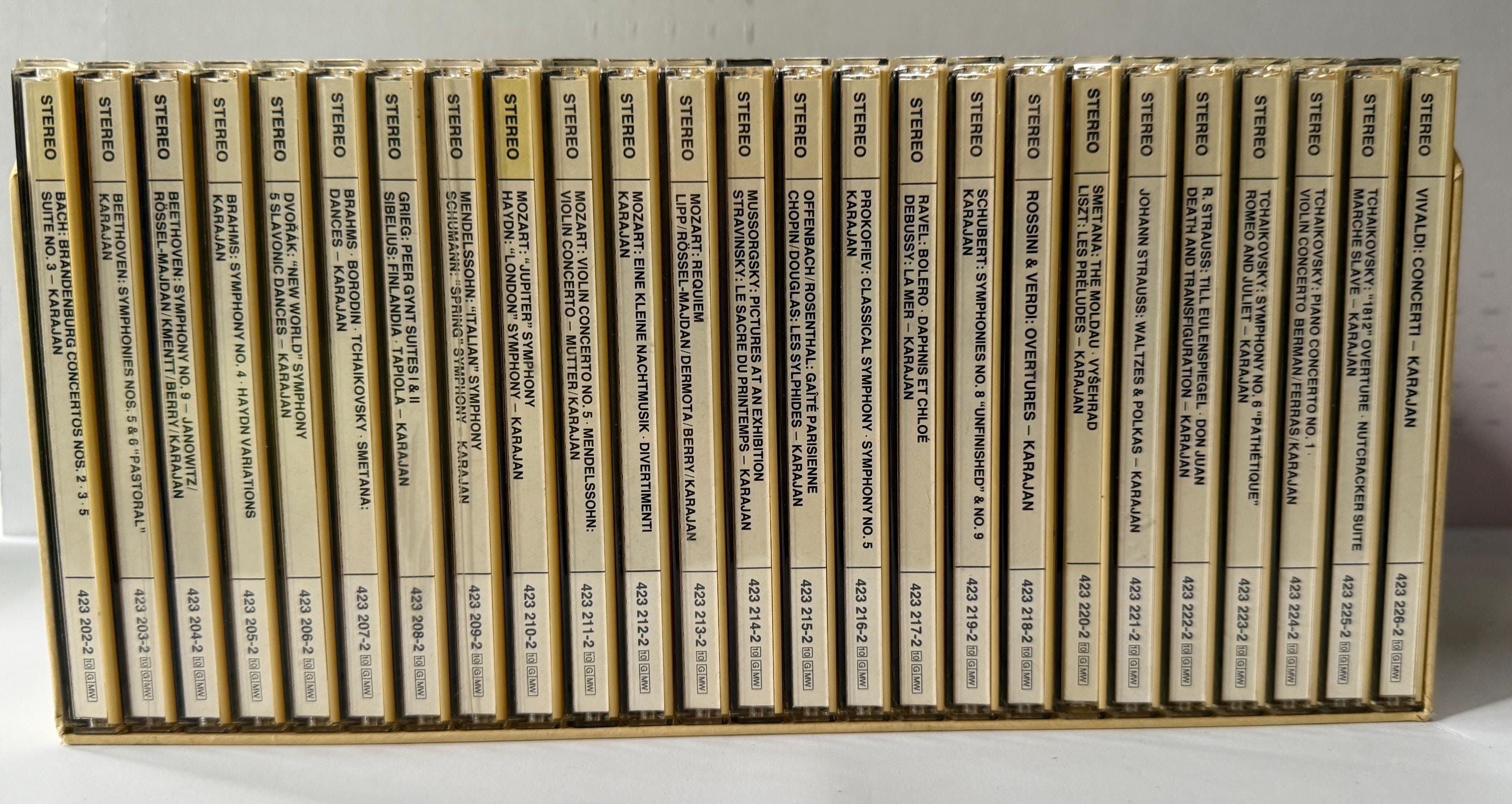 Karajan Edition 100 Masterpieces 25-cd Box Set Classical Music