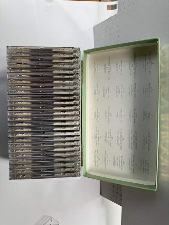 Golden Baroque Philips 454 402-2 Germany Box Set (25 X CD) - Etsy
