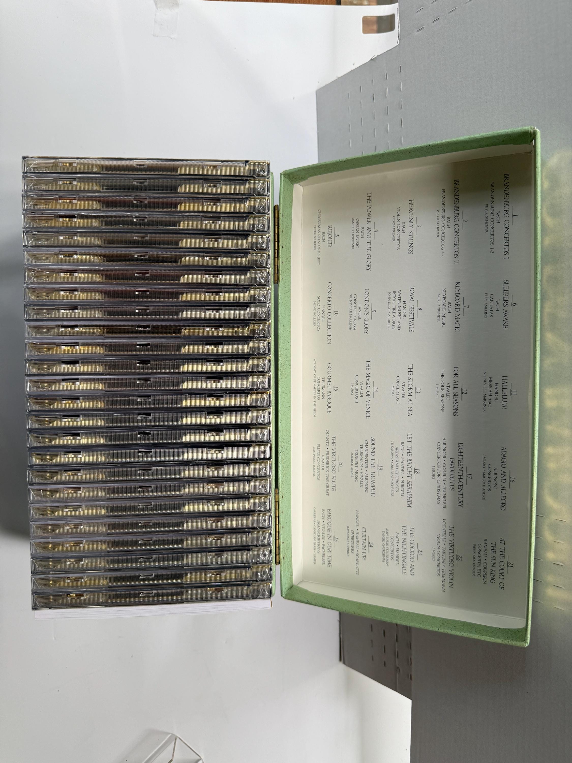 Golden Baroque Philips 454 402-2 Germany Box Set (25 X CD) - Etsy