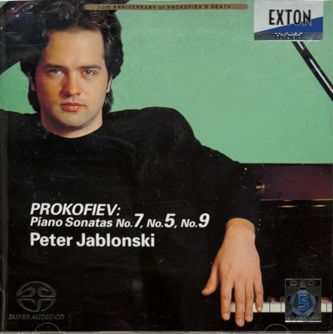 Prokofiev Piano Sonatas, Peter Jablonski, EXTON Japan OVCL-00146