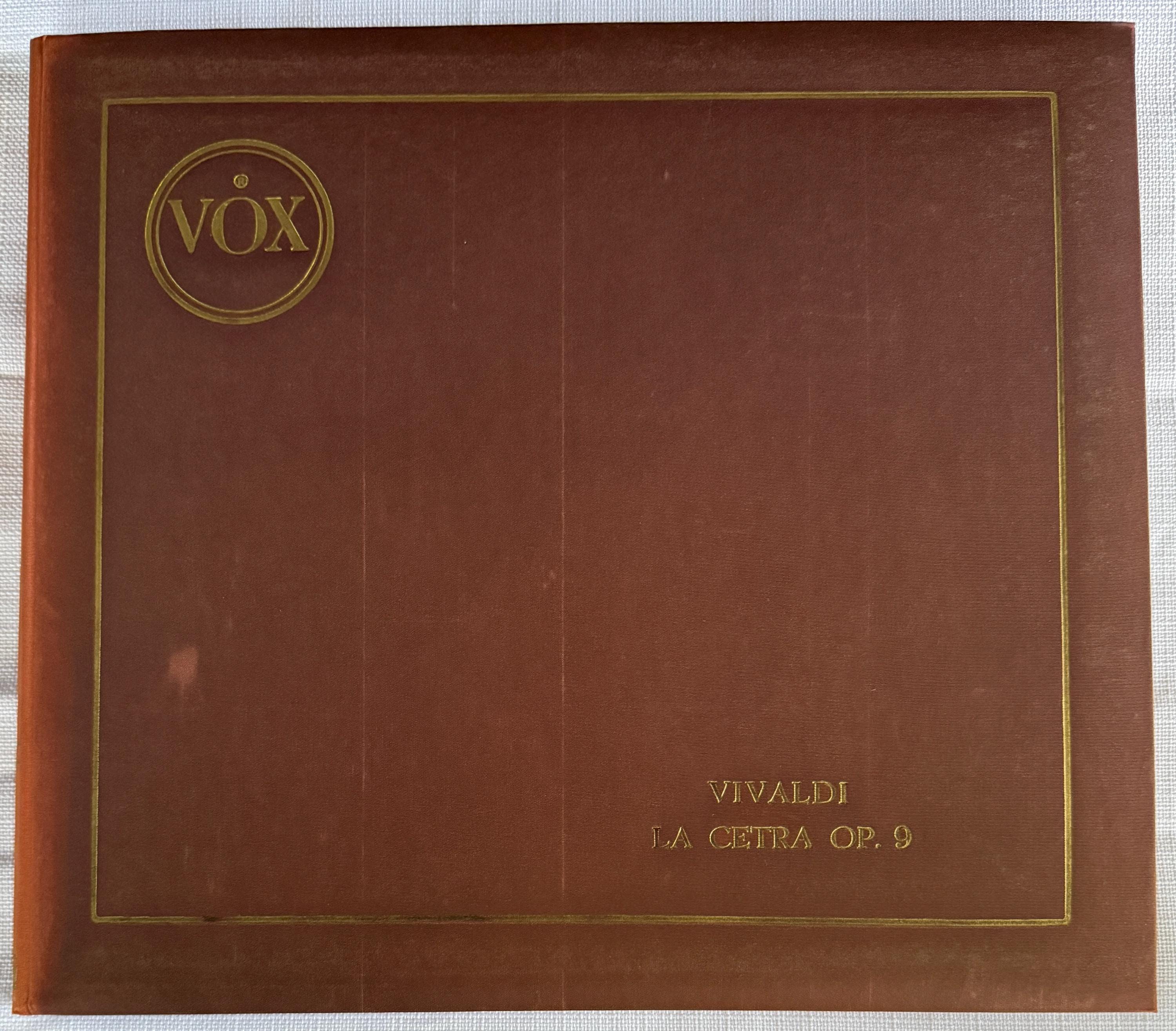 Vivaldi La Cetra Op. 9 Vinyl LP Box Set - VOX 1955 - Etsy