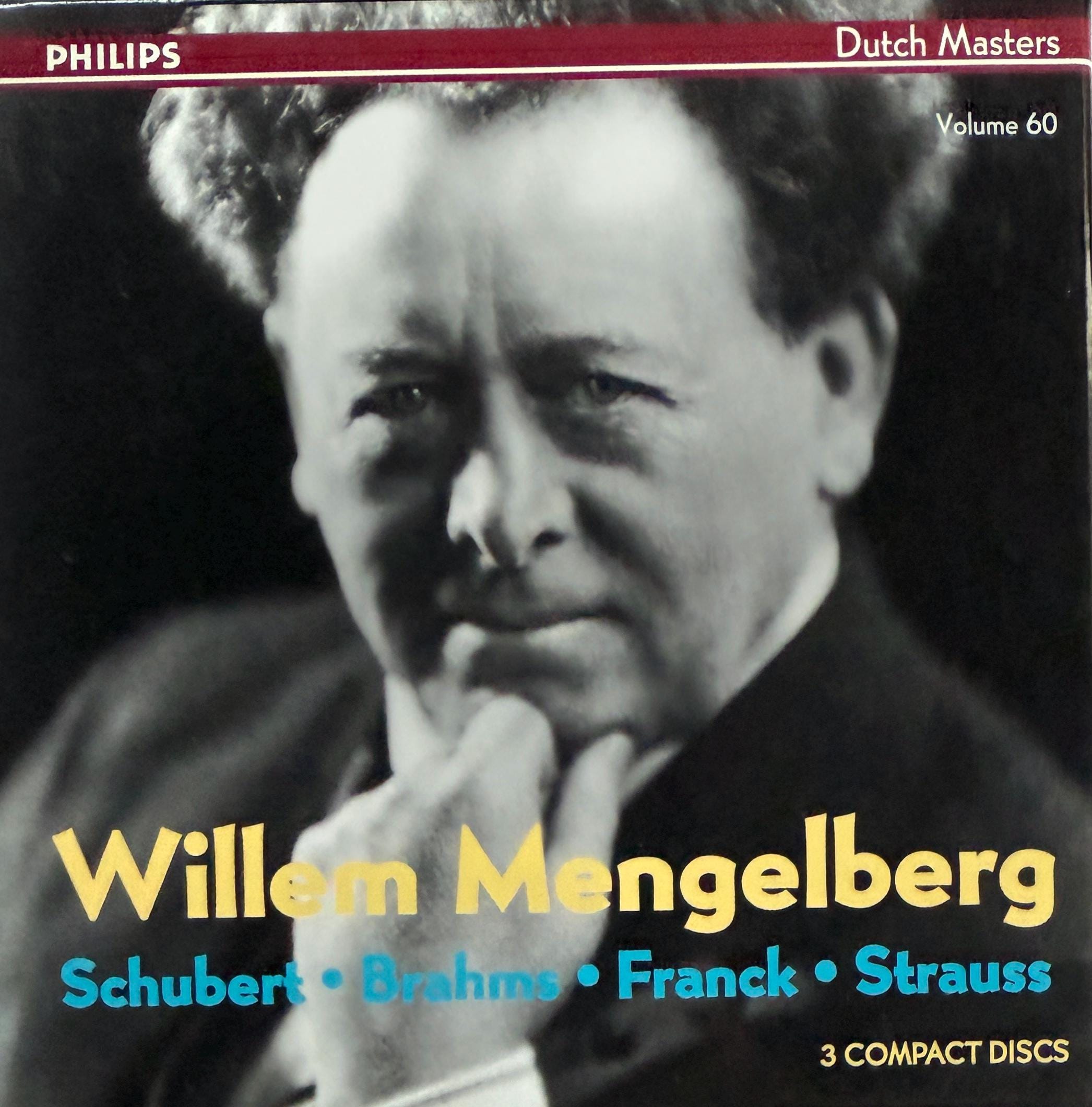 Willem Mengelberg, Dutch Masters Volume 60, Philips Box Set ( 3 X