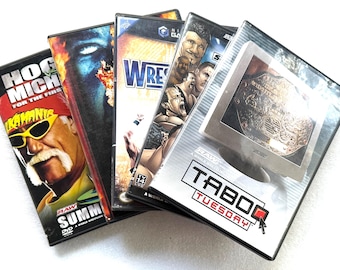 Wrestling DVD Bundle - 14 Titles - Etsy