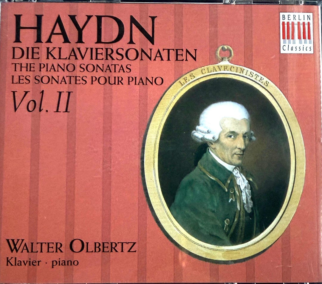 Joseph Haydn, the Piano Sonatas Vol. 2, Walter Olbertz, Berlin