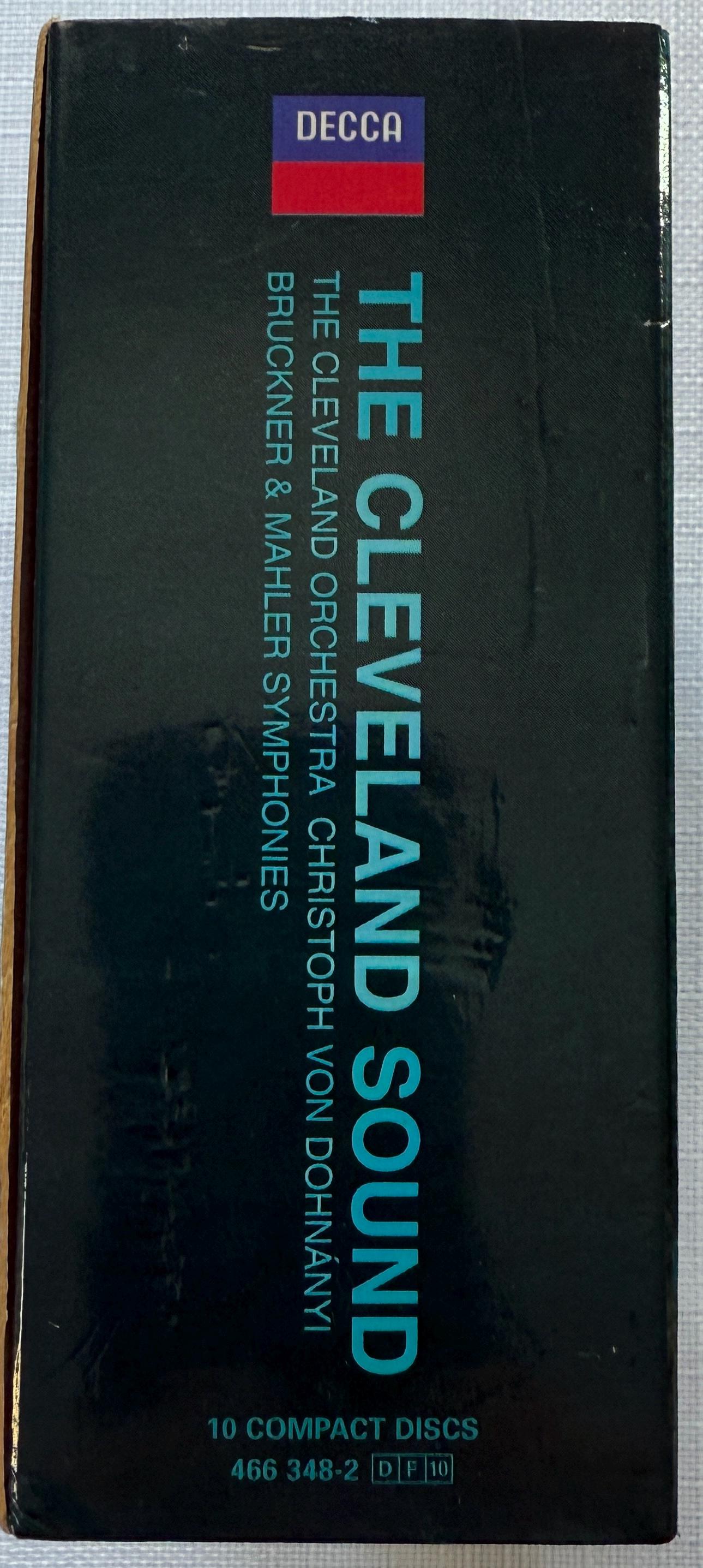 The Cleveland Sound, Dohnanyi, Bruckner, Mahler, Decca Box Set (10