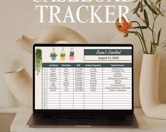 Seguimiento de la carga de trabajo del terapeuta / Excel