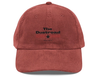 Vintage Corduroy Cap (Embroidery)