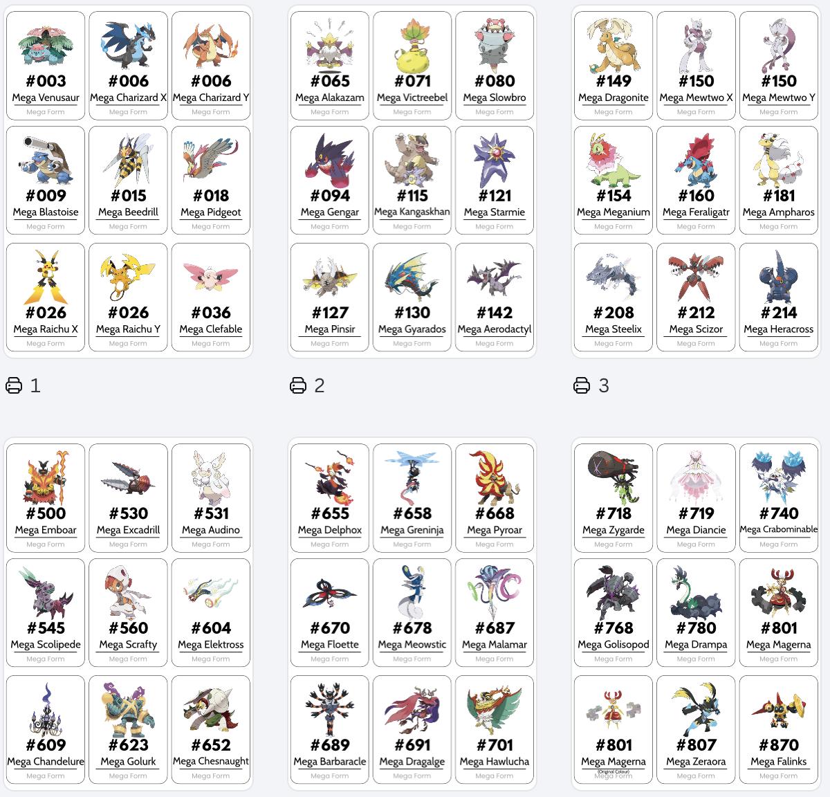 ポケモンバインダー プレースホルダー PDF | 全国ポケモン図鑑完全版 +