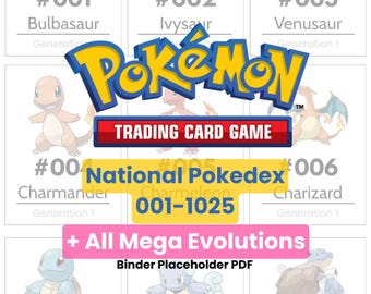 Pokémon-map tijdelijke aanduidingen pdf | Volledige nationale Pokédex + mega-evoluties | Rechte hoeken