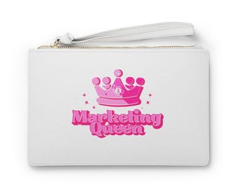 Marketing Queen Clutch Bag