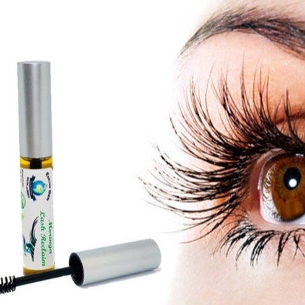 Eyelash & Brow Growth Conditioning Serum | 100% Natural |  Herb + Superfruit Infused w/ Moringa Oil | Concentrated | Organic | Vegan