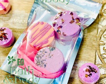 Luxury Shower Steamer Bombs Gift Set | Aromatherapy Spa, 3 Scents