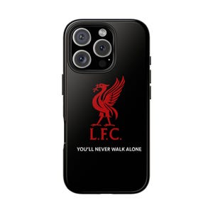 Wytrzymałe etui na telefon Liverpool FC, trwała osłona smartfona, prezent dla kibica Liverpool FC, gadżety drużyny piłkarskiej, stylowe i ochronne etui