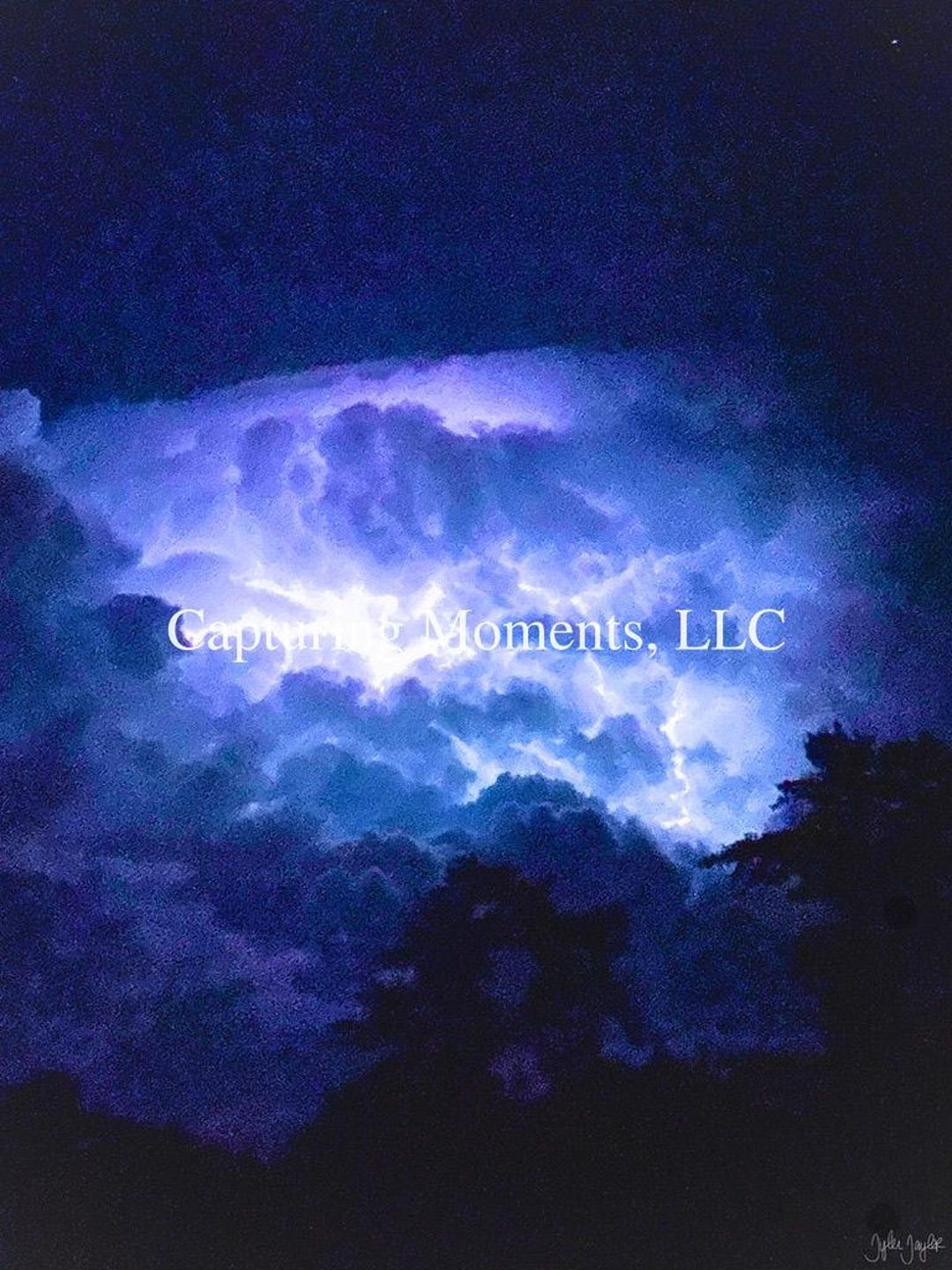 Lightning Storm Art Print: Dramatic Nature Photography - Etsy