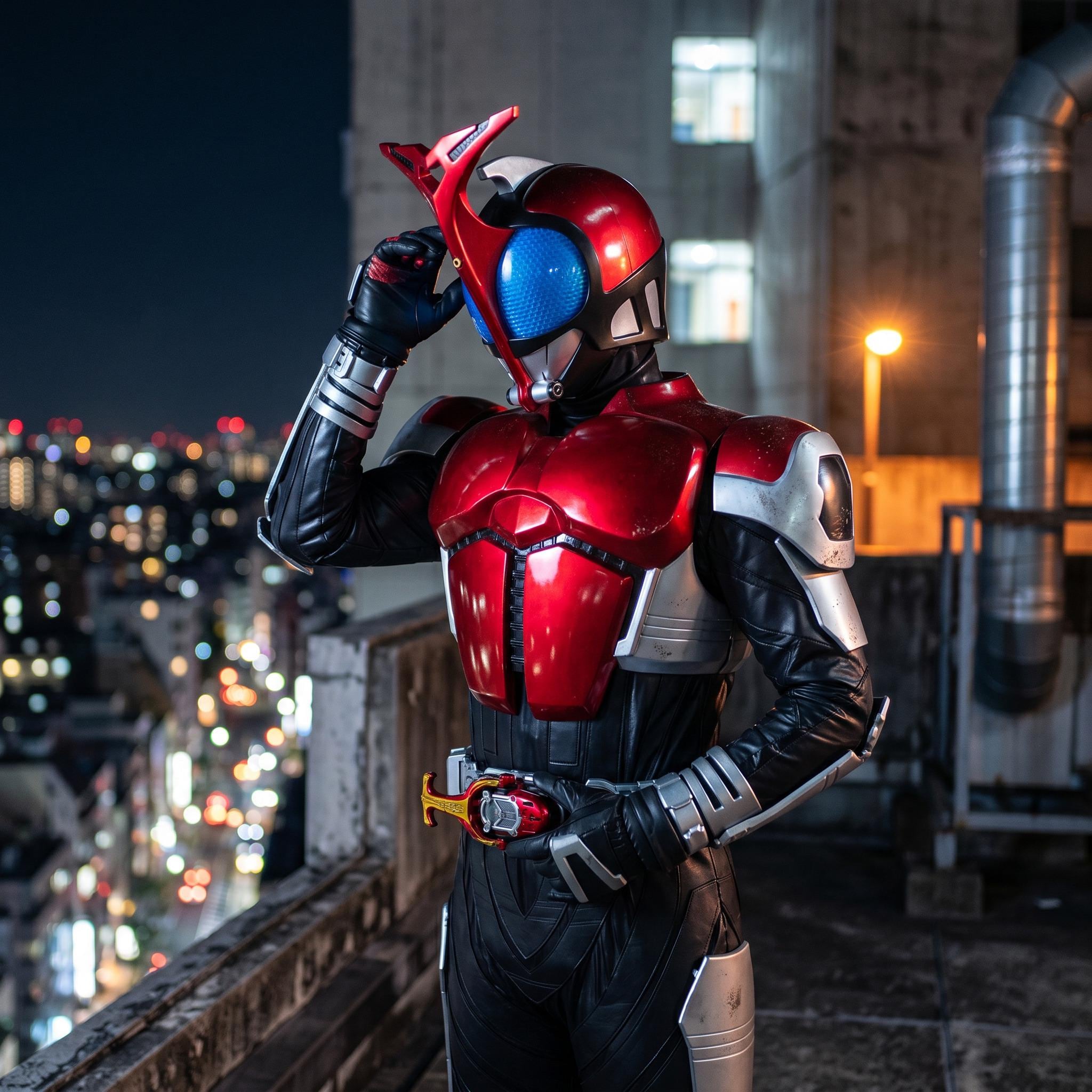 Fan Made Rider Suit Kamen Rider Kabuto Cosplay Armor Suit Full Set LED Helmet Costume ...