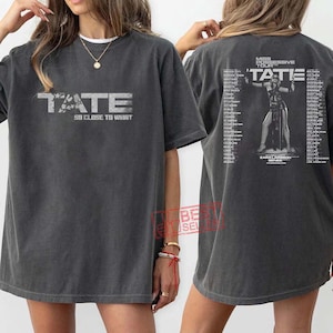Comfort Colors Tate McRae Miss Possessive Tour 2025 Shirt, Tate McRae Concert Shirt, Tate McRae Merch, Tate McRae Shirt, Tate McRae tshirt