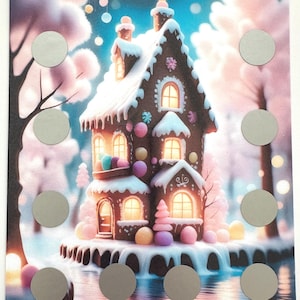 Grillige Gingerbread House-spaaruitdaging | Budgettering | Geldvulling | Contante enveloppen | Teruglopende fondsen | Krasvrij