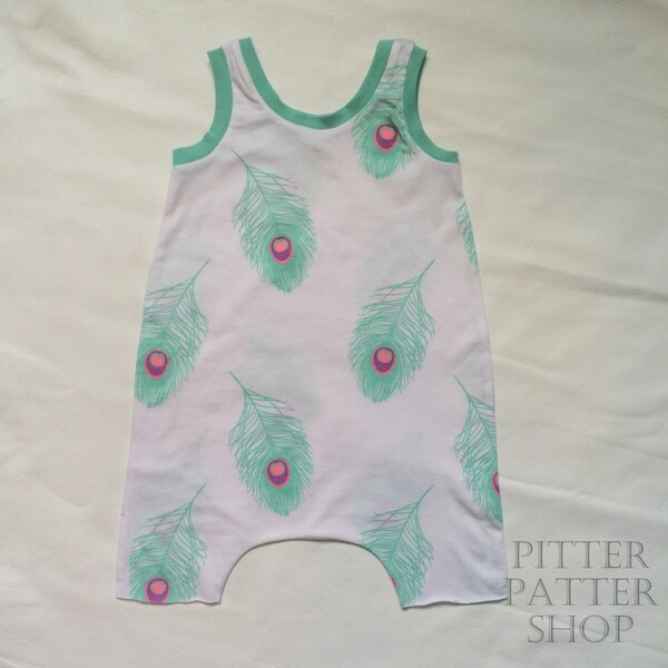 Harem Romper // Child Romper // Baby Romper // Child Bodysuit // Baby Bodysuit // Infant Romper // Modern Children Clothing