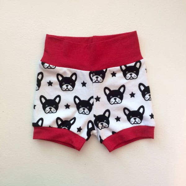 Dog Shorts / Hipster Baby Shorts / Baby Girl Shorts / Baby Boy Shorts / Bubble Shorts /