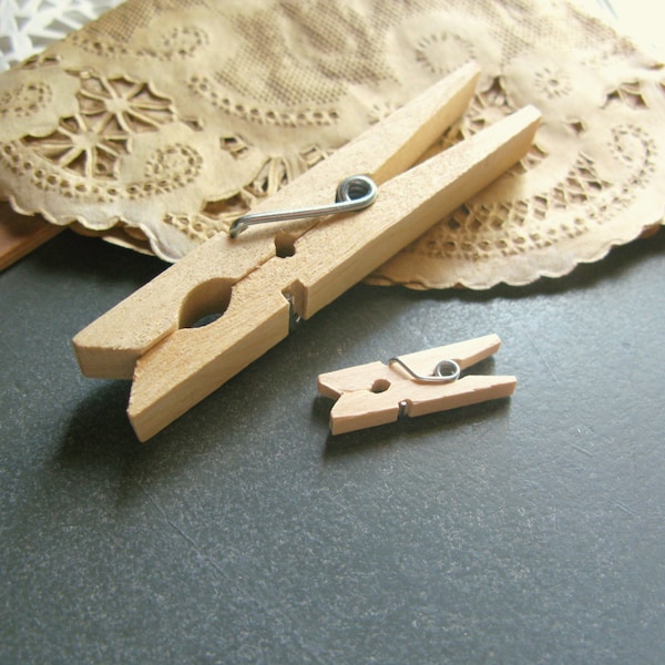 Mini Clothes Pin Etsy