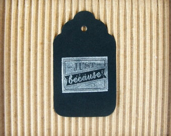 Chalkboard Gift Tags, Gift Tags, Just Because, Vintage Style
