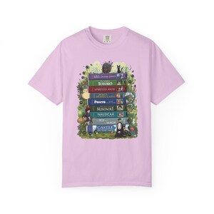 Vintage Studio Ghibli Shirt, 90er Jahre Zeichentrickfilm VHS T-Shirt, Ghibli Fan Geschenk, Y2K Cartoon Shirt, Retro Style Japanisches Cartoon Top Orchid