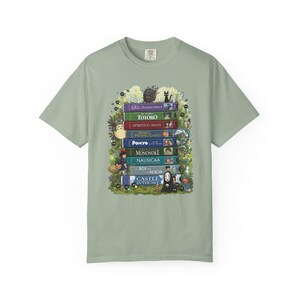 Vintage Studio Ghibli Shirt, 90er Jahre Zeichentrickfilm VHS T-Shirt, Ghibli Fan Geschenk, Y2K Cartoon Shirt, Retro Style Japanisches Cartoon Top Bay