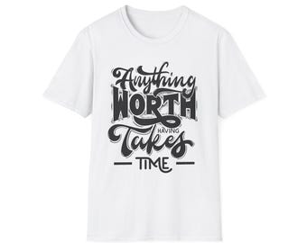 Motivational Quote T-Shirt: Inspirational Unisex Cotton Tee