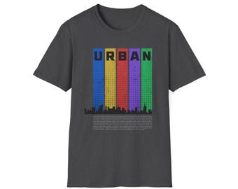 Urban Art T-Shirt: Unisex Graphic Tee, Street Style Cotton